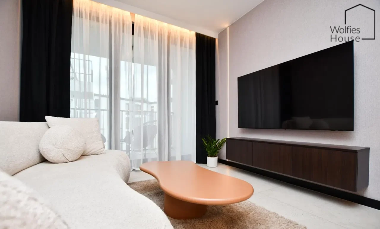 Nowe mieszkanie 2 POK. 38m2 Mogilska Klima Balkon ENG - zdjęcie 5