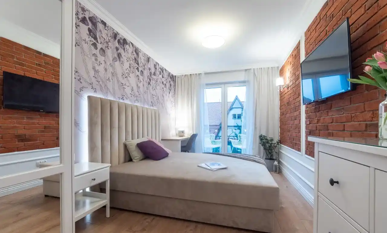 Urokliwy POKÓJ 1os z balkonem- Gdańsk Oliwa UG Olivia Business 19m2 - zdjęcie 5