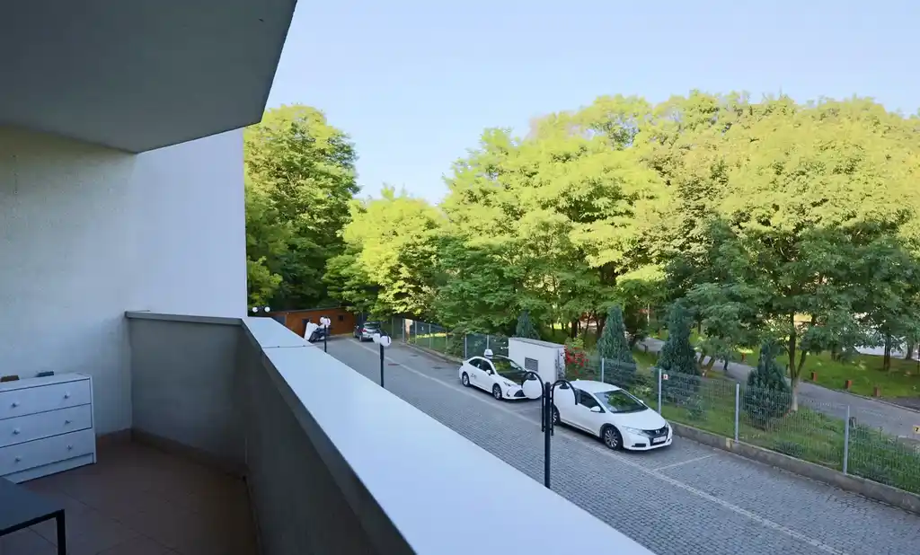 PL/UA/EN| Kawalerka z TARASEM 12 m2 | Widok na PARK | Zalew Nowohucki - zdjęcie 3