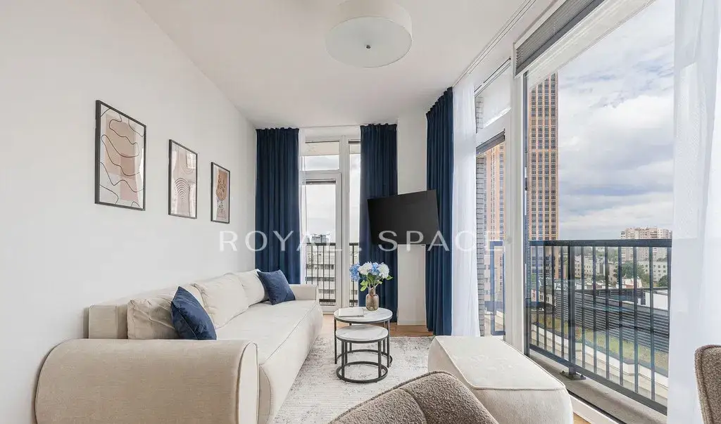 Narożny apartament w Browarach | 9 piętro