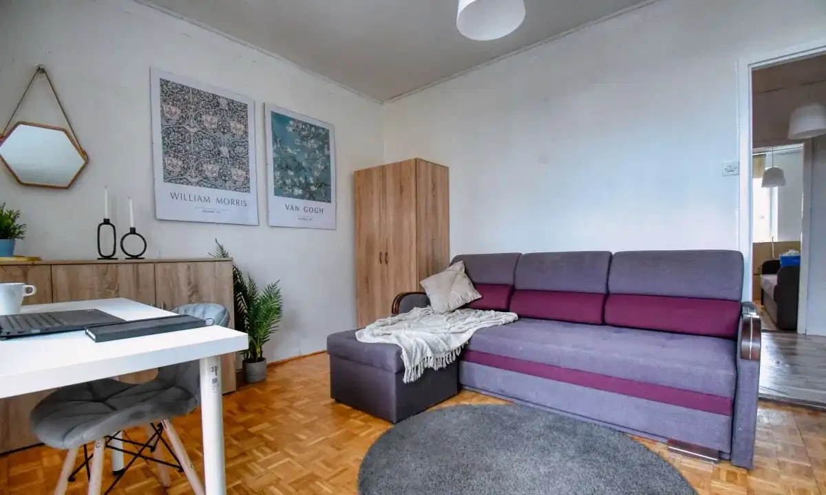 Jasny pokój 1/2-osobowy z balkonem na poznańskim Sołaczu - zdjęcie 3