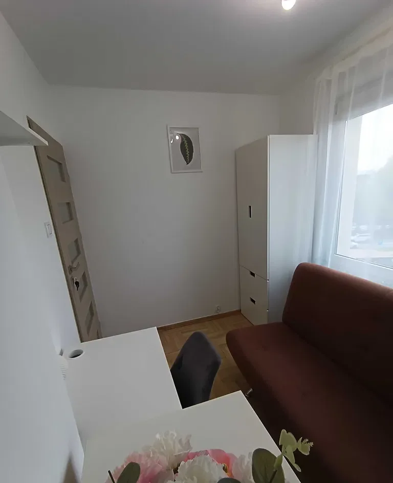Pokój 1-osobowy do wynajęcia | Kraków Prądnik Biały | Mackiewicza 22 | Siewna | Pachońskiego | umeblowany | tramwaj | media | bezpośrednio - zdjęcie 3