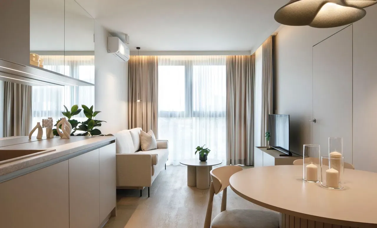 Nowoczesny apartament 38m2 z klimatyzacją w Krakowie - zdjęcie 5
