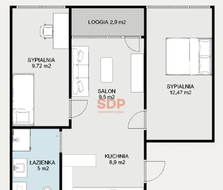 Wynajem 3 pokoi w centrum – idealne dla studentów. - zdjęcie 8