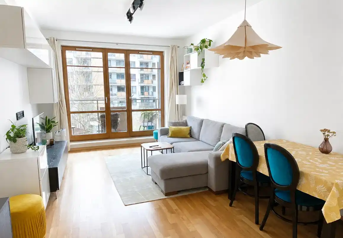 Wola, nowoczesne 3-pokojowe mieszkanie (65 m²) z balkonem i garażem. - zdjęcie 8