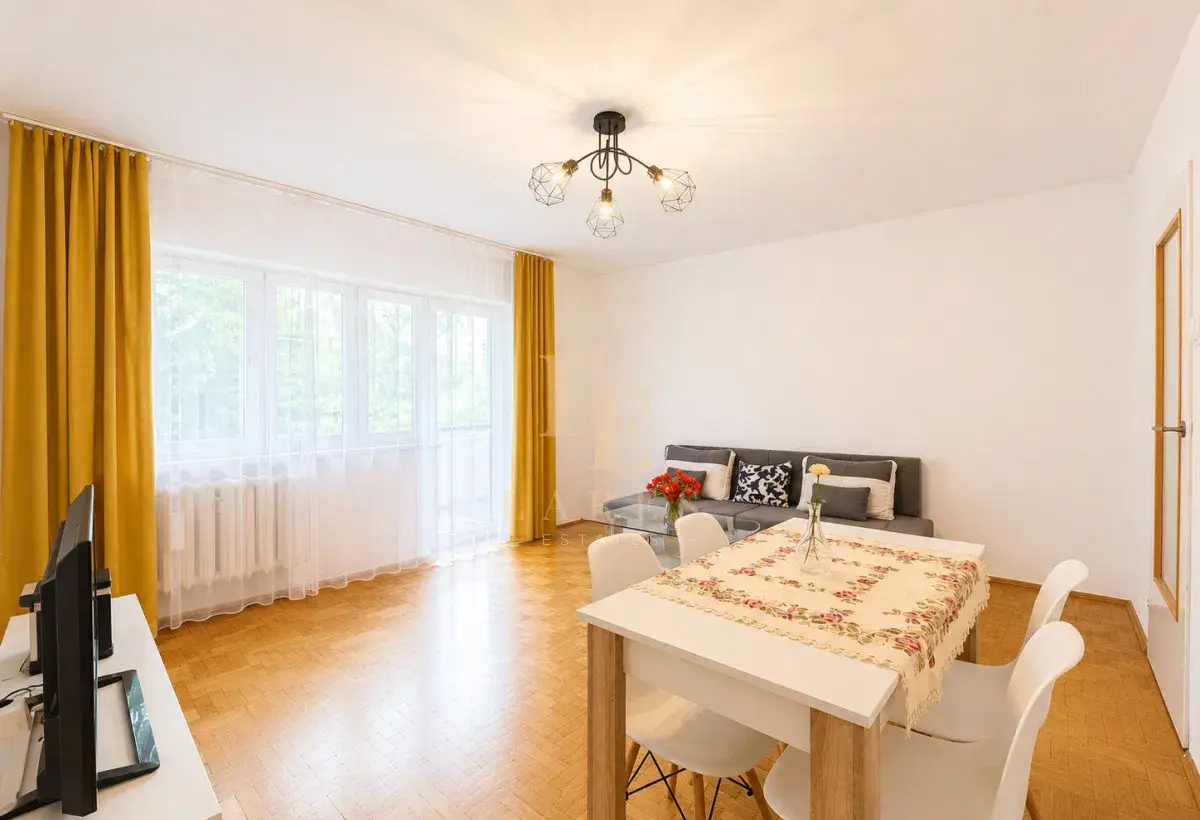Mieszkanie 63m2, 3 pokoje z balkonem na Mokotowie - zdjęcie 2