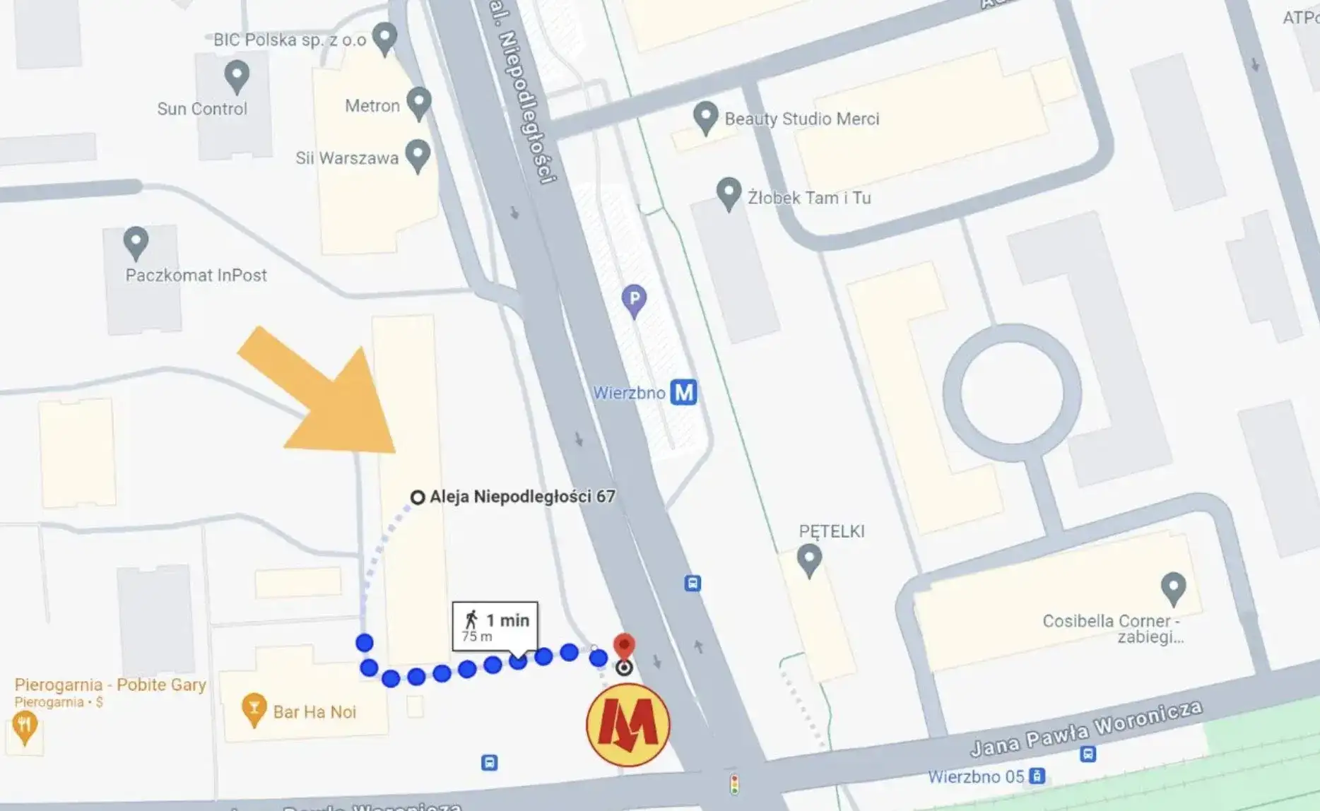 Mieszkanie 2-pokojowe przy samym metrze Wierzbno wynajmę bezpośrednio - zdjęcie 7