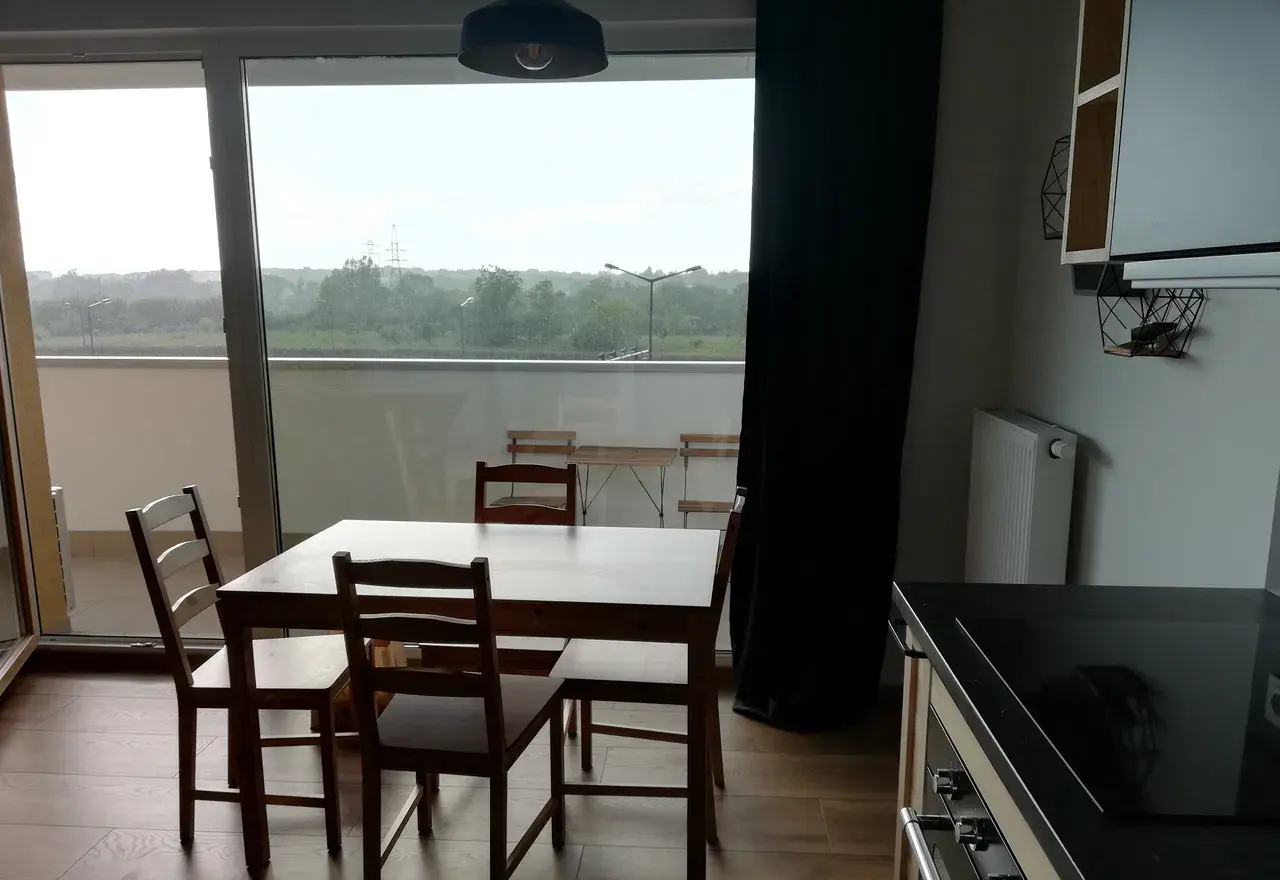 Apartament z klimatyzacją, balkonem i garażem w Poznaniu - zdjęcie 8