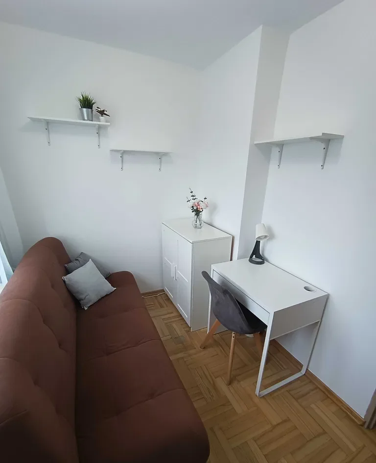 Pokój 1-osobowy do wynajęcia | Kraków Prądnik Biały | Mackiewicza 22 | Siewna | Pachońskiego | umeblowany | tramwaj | media | bezpośrednio - zdjęcie 2