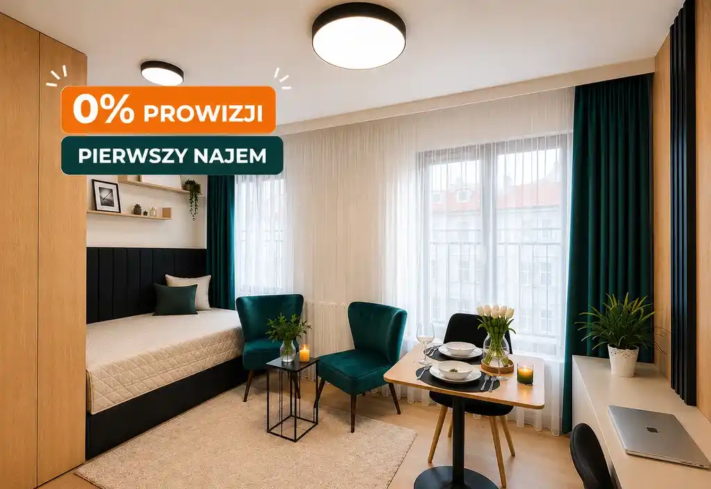 NOWE | Pierwszy najem | Wyjątkowa kawalerka PREMIUM I Plac Grunwaldzki