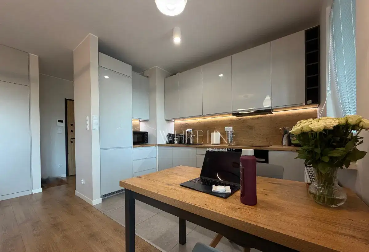 Nowoczesny apartament z loggią | Metro Słodowiec |