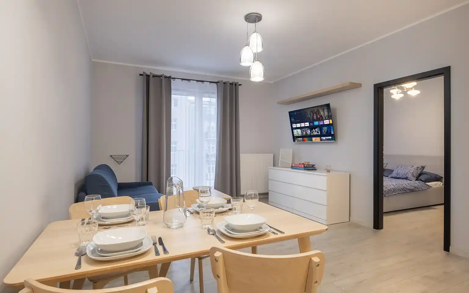 Gdynia Centrum / 44 m² / 2 pokoje / Abrahama 61 / nowoczesny budynek - zdjęcie 7