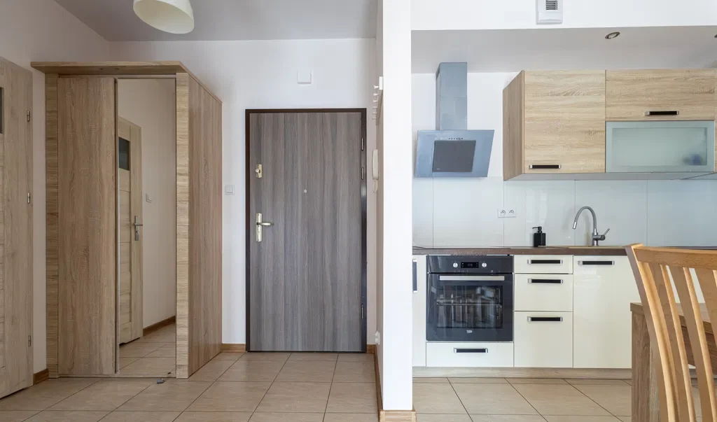 *Riverside* Zabłocie, 44 m2, 2 pokoje, balkon - zdjęcie 2