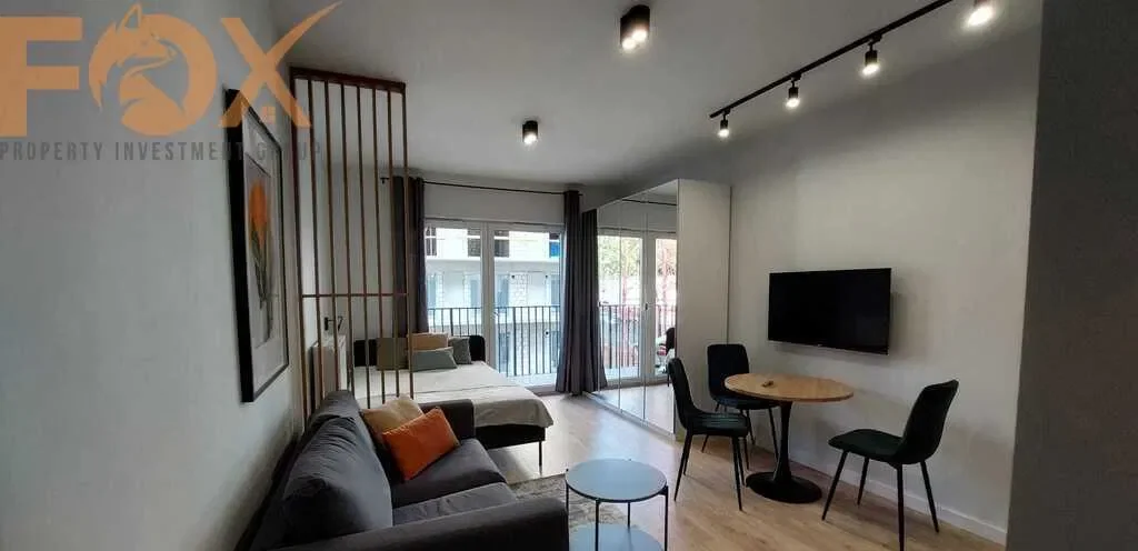 Studio z łóżkiem w inwestycji "Apartamenty Prestige" przy ul. Pomorskiej 45B w Łodzi - zdjęcie 4