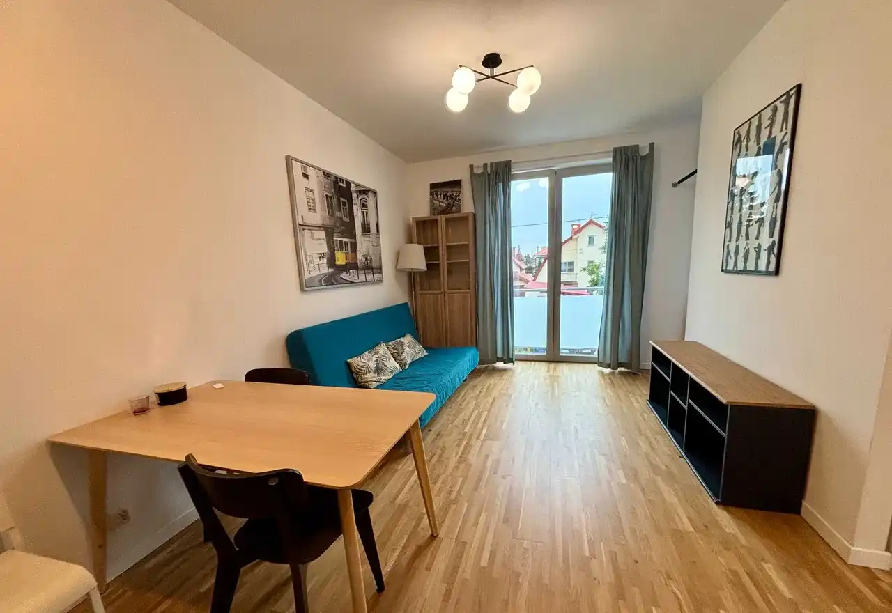 36m2 nowoczesne, 2 pokoje, Wilanów, Powsinek