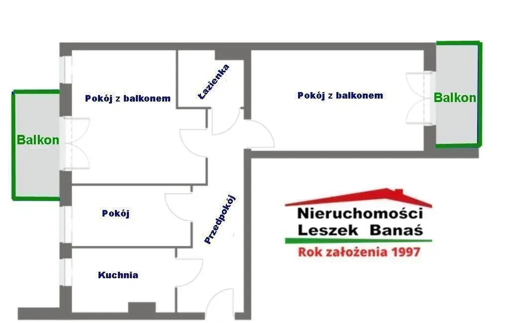 Mieszkanie z dwoma dużymi balkonami - zdjęcie 10