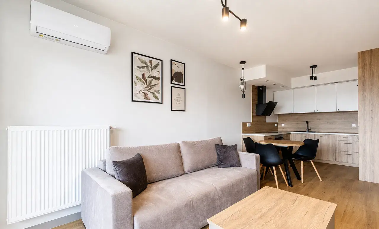 Nowoczesne 2 pokoje | Balkon | Klimatyzacja | Osiedle Lniane - zdjęcie 9