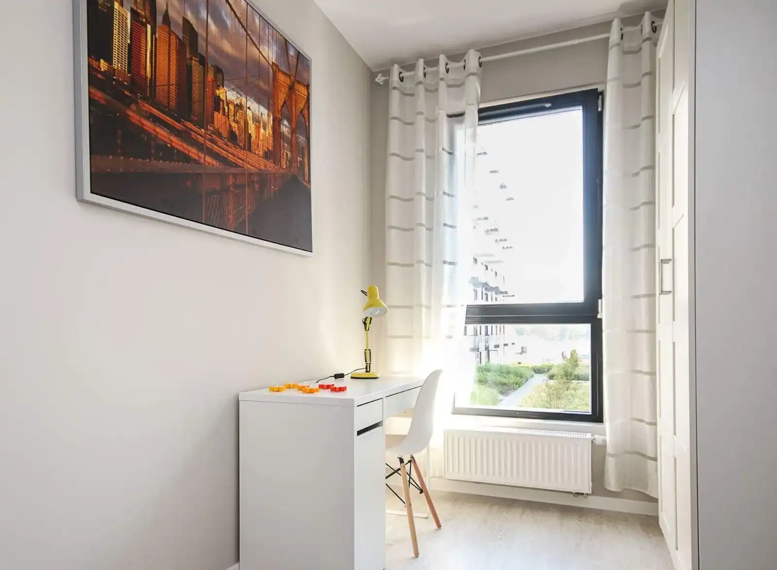 Nowoczesne pokoje w apartamentowcu BALKON i 2 łazienki, patio Mokotów - zdjęcie 8