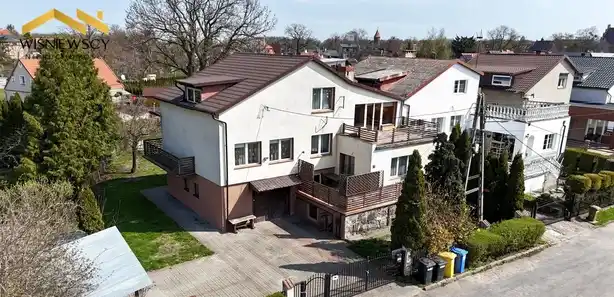 250 m² | 9 pokoi + domek gościnny | Malbork