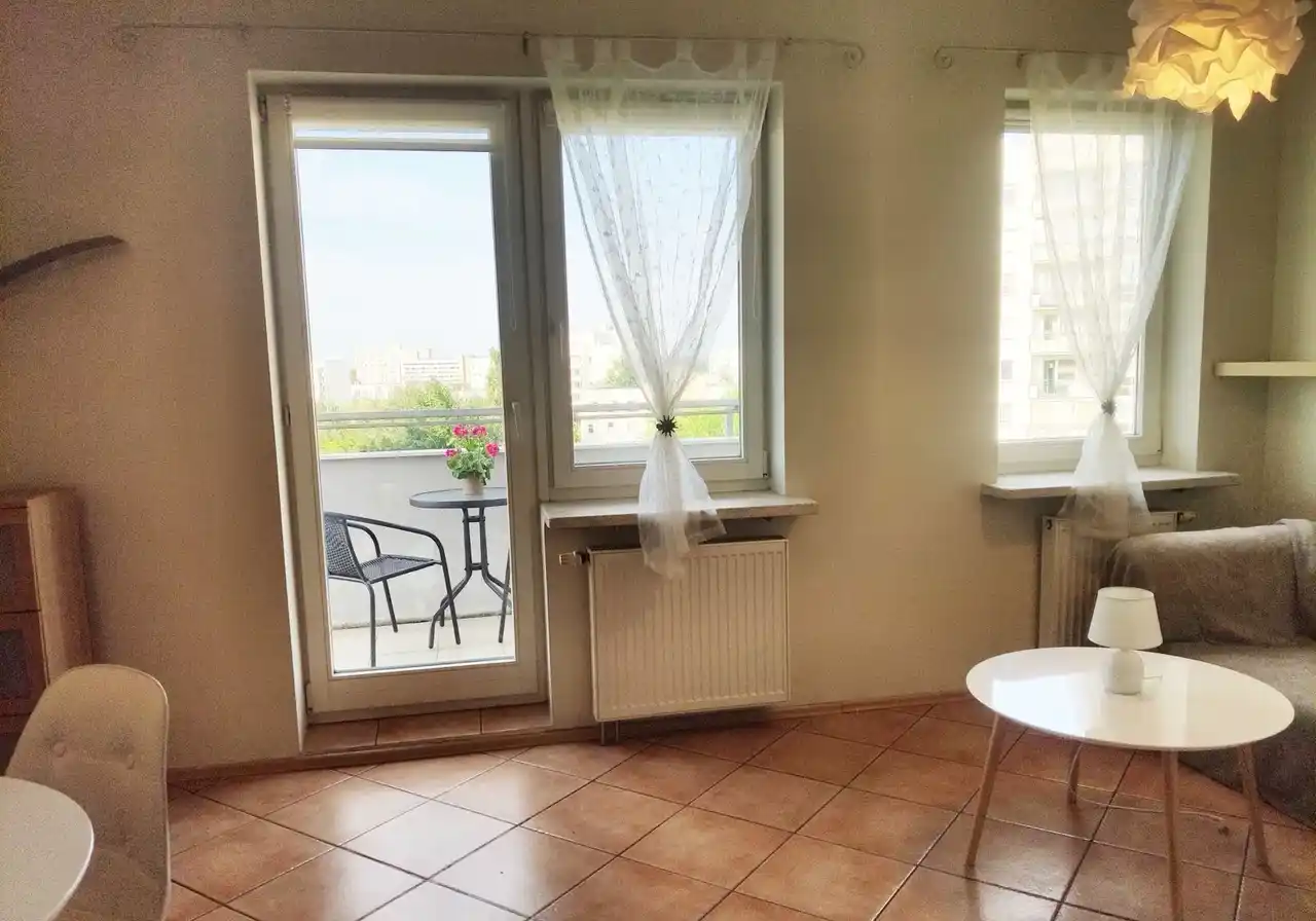 Kawalerka, M.Stokłosy, Al. KEN, 6 z 7 pięter, balkon, cisza, ochrona! - zdjęcie 8