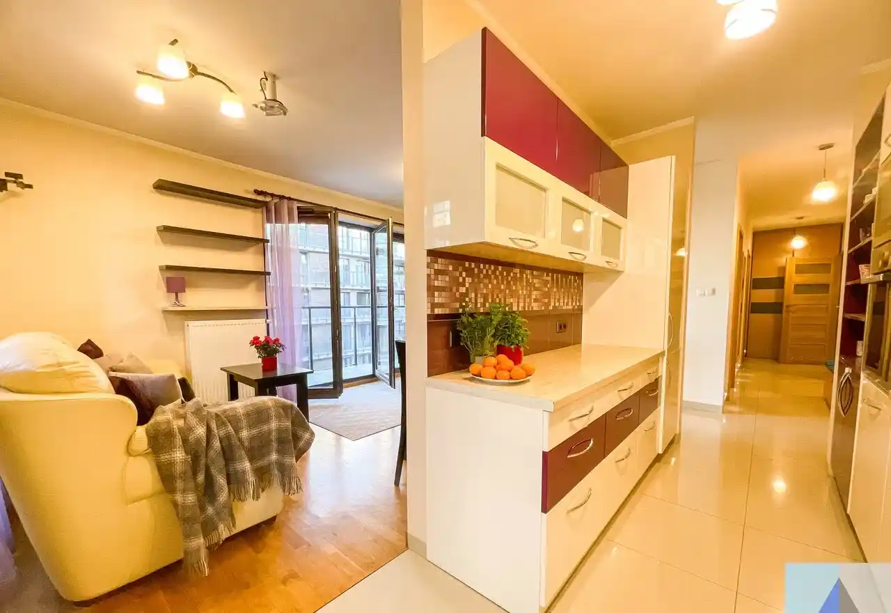 Nowoczesne, patio, garaż, duży BALKON! 2 sypialnie + salon z aneksem