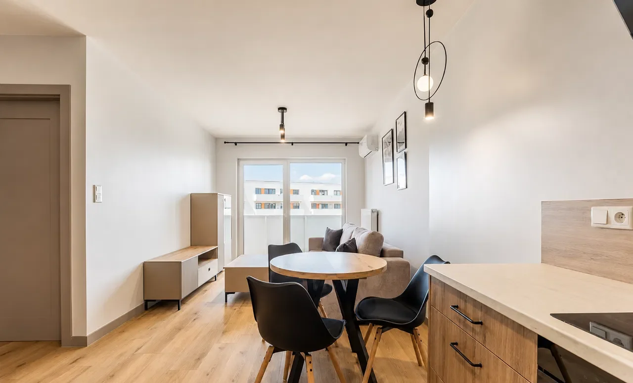 Nowoczesne 2 pokoje | Balkon | Klimatyzacja | Osiedle Lniane - zdjęcie 8
