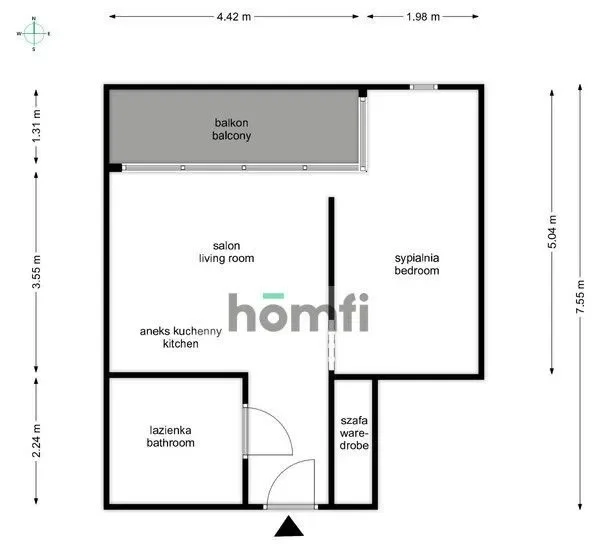Sokolska Towers | 2 pokoje | siłownia - zdjęcie 6