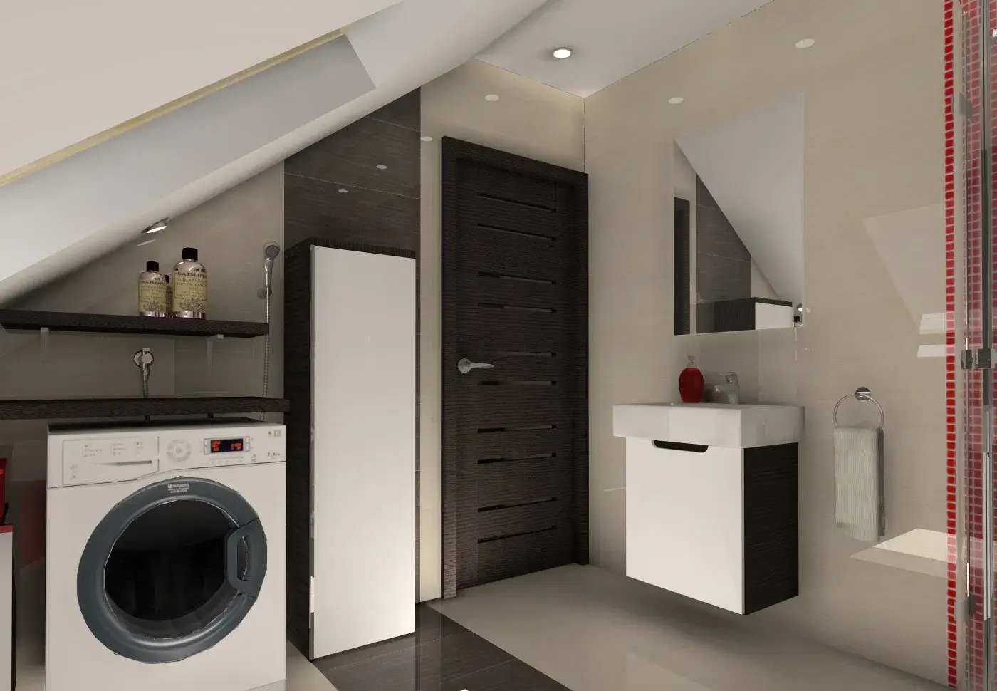 Nowoczesny, dwupoziomowy apartament w centrum miasta. - zdjęcie 9