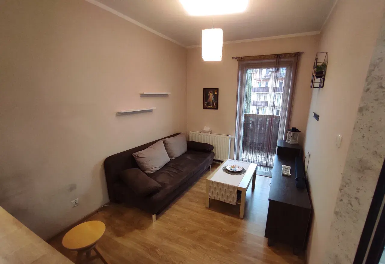 Mieszkanie 2-pok. w całości umeblowane, wyposażone/duży balkon/parking - zdjęcie 10