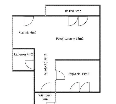** HIT DĘBNIKI 2pok 50m2 Całość ok 2700zł Komfortowe PARKING Balkon ** - zdjęcie 8