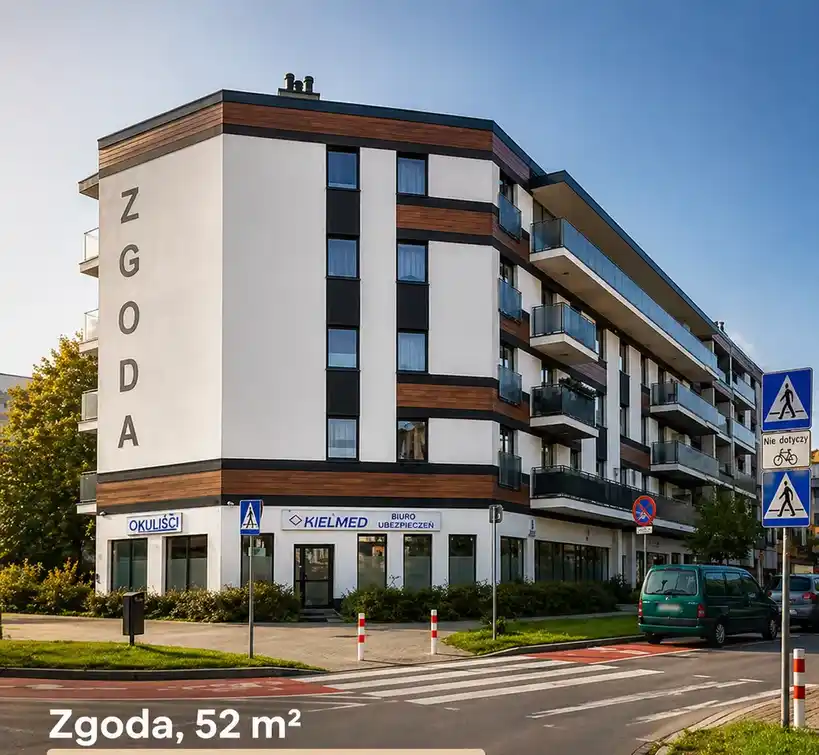 Dwupokojowe mieszkanie z balkonem w centrum Kielc - zdjęcie 4