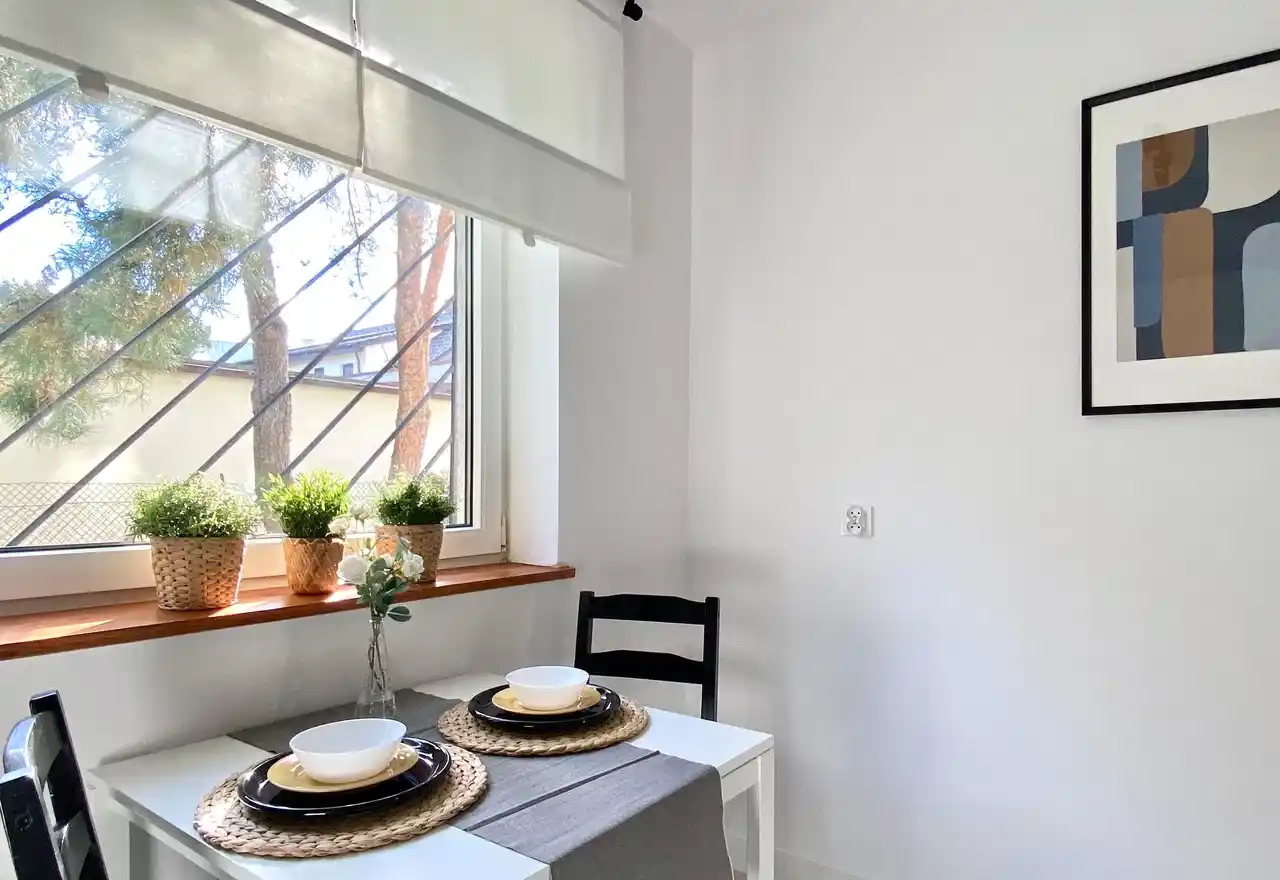 Mieszkanie 2-pok, Krzyki, Klimatyzacja, Balkon, Wanna, Wysoki standard - zdjęcie 4