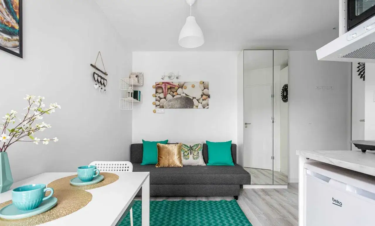 Mieszkanie typu studio z tarasem blisko SWPS / studio flat / квартира-студия - zdjęcie 7