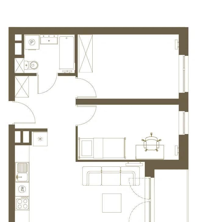 Apartament 3 pokoje - ul.Kilińskiego 121, Ilumino II - zdjęcie 9