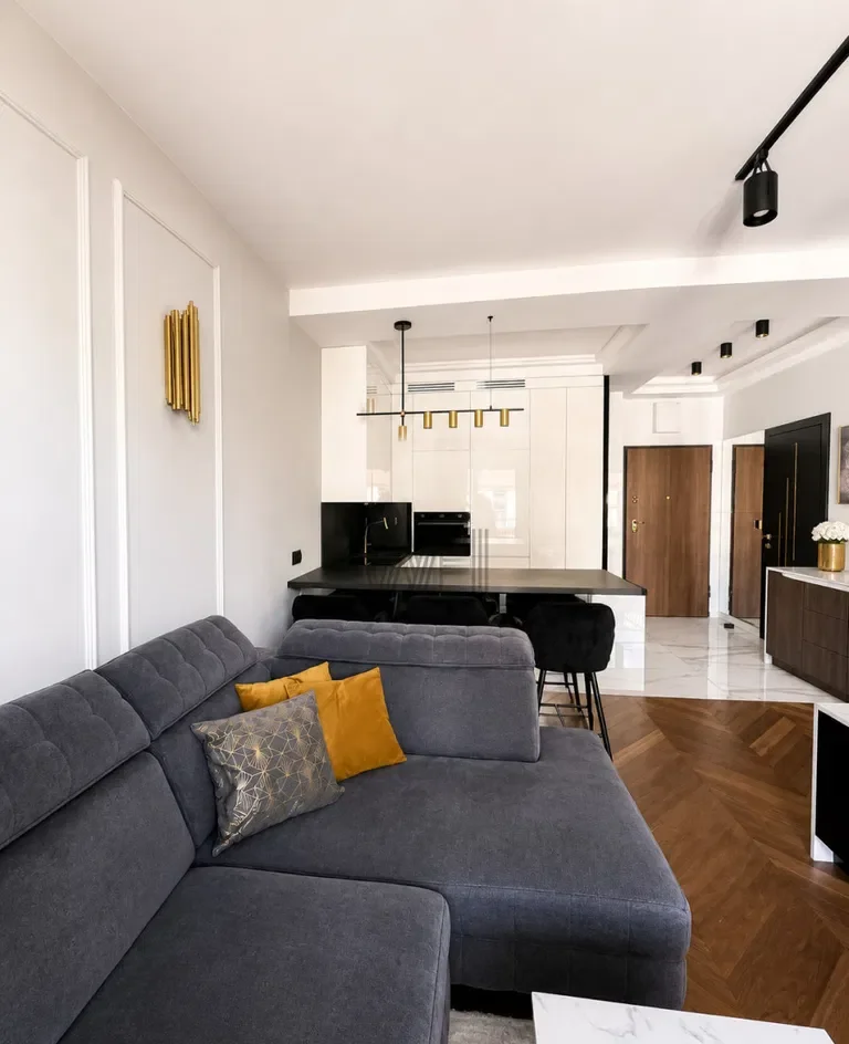 Elegancki apartament 2-pokojowy z klimatyzacją i garażem na Mokotowie - zdjęcie 4