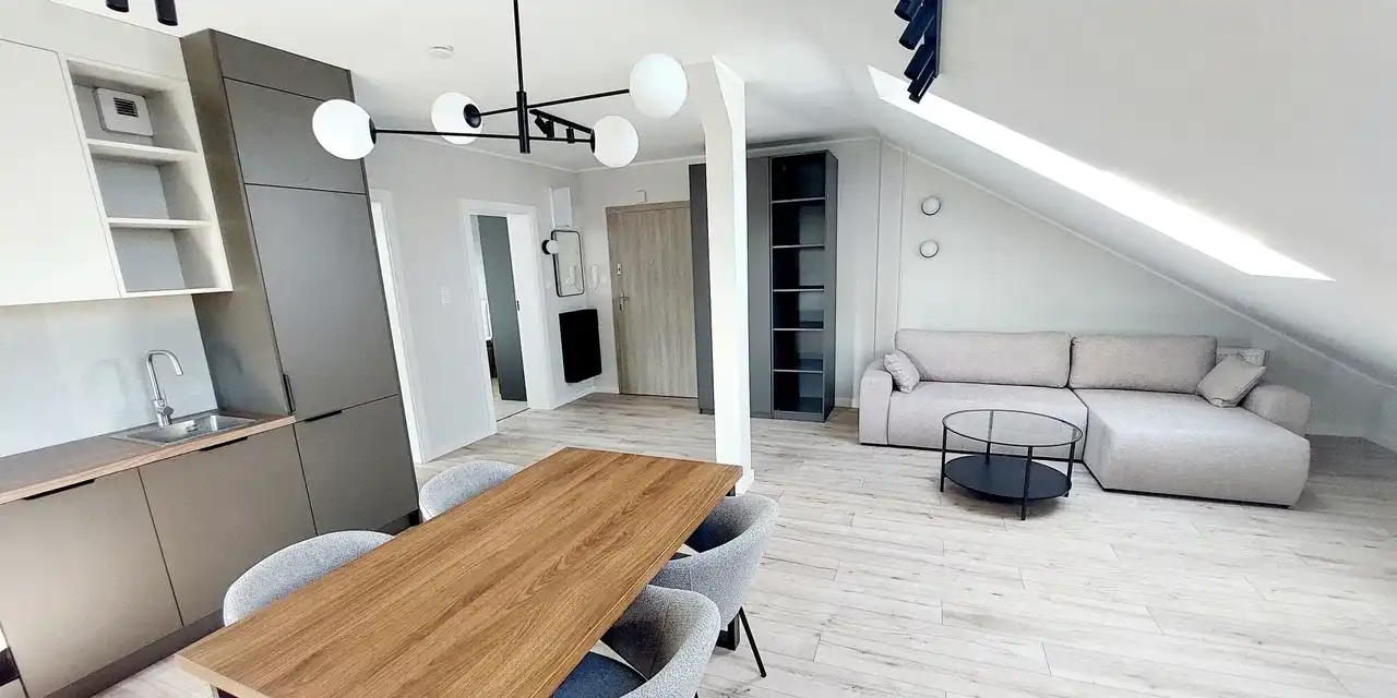 Nowe wykończone umeblowane mieszkanie 51,36m2