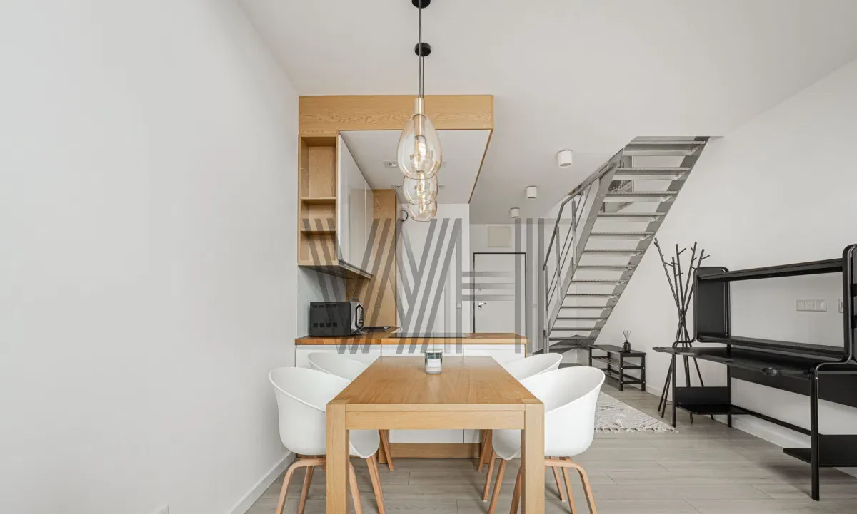 Qbik Mokotów | 2-pokojowy loft z klimatyzacją - zdjęcie 4