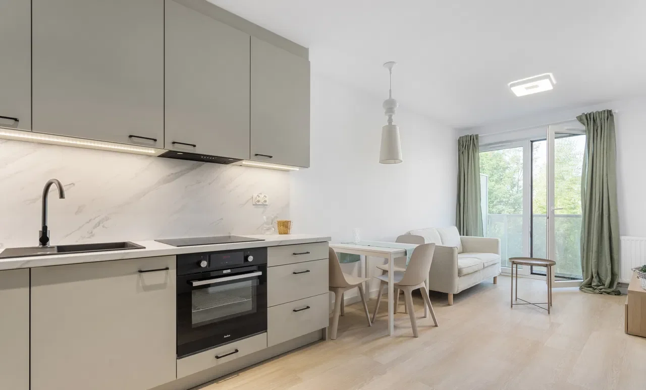 Nowe mieszkanie 38m2, 2 pokoje, balkon, winda, garaż, Poznań Naramowice - zdjęcie 5