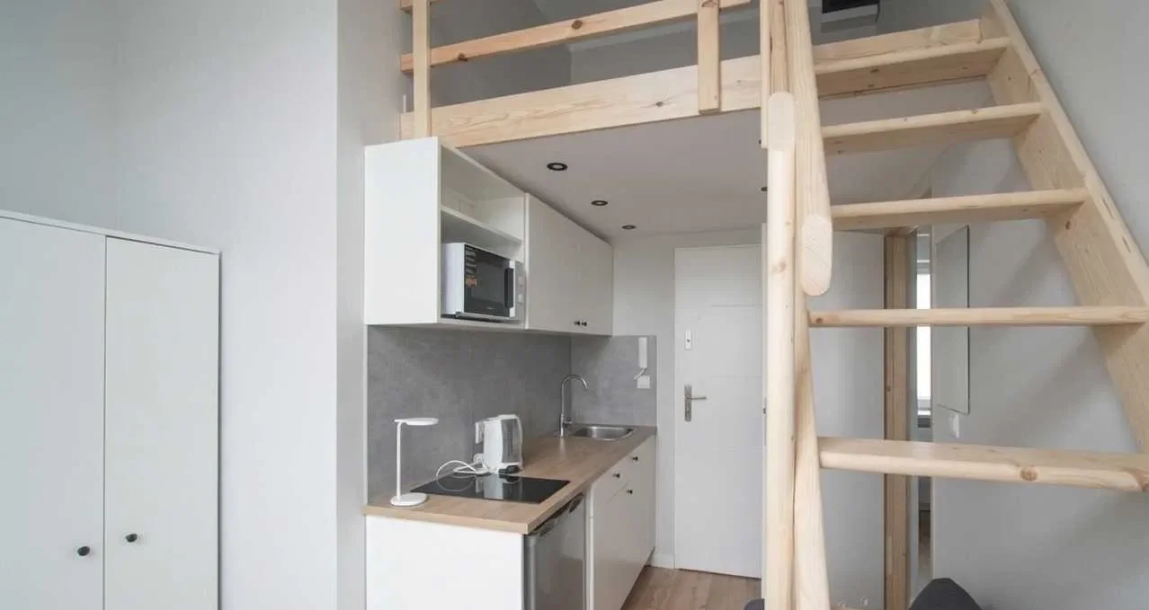 Studio z antresolą w centrum Będzina - zdjęcie 2