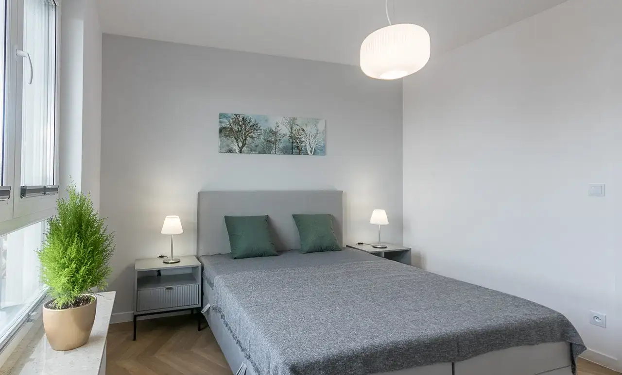 Apartament - dla pary-2 p.-KLIMA-garaż-wkrótce METRO! - zdjęcie 6