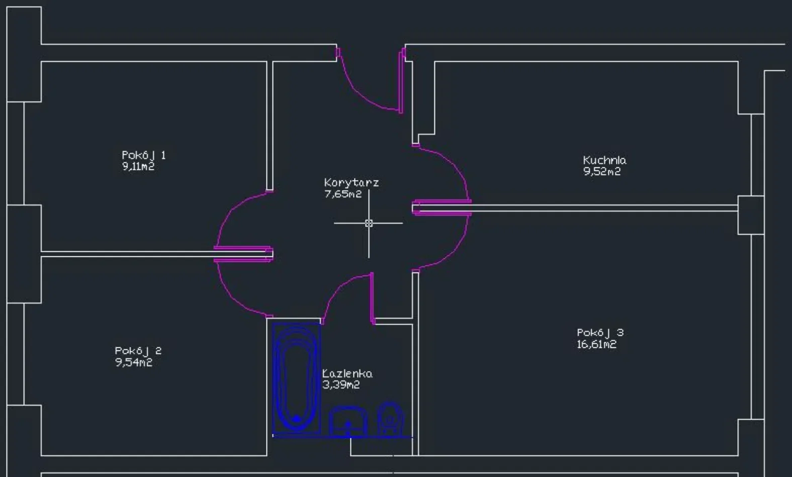 Mieszkanie 56 m² – 3 pokoje dla studentów | ul. Wiejska 71, Białystok - zdjęcie 8