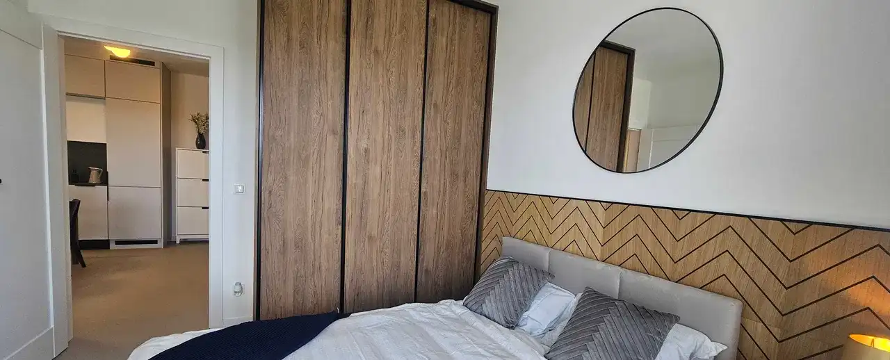 NOWE mieszkanie 50 m² - 2 pok. | Wysoki standard | Klimatyzacja | Balkon | Widok na zieleń - zdjęcie 2