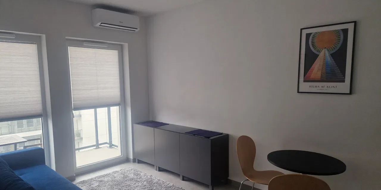 Nowe 2 pokoje 37 m², balkon, klima, parking – pierwszy najem.