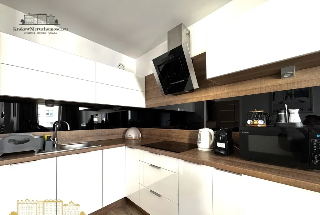 Nowoczesne studio 30m2 z balkonem i garażem w Krakowie - zdjęcie 4
