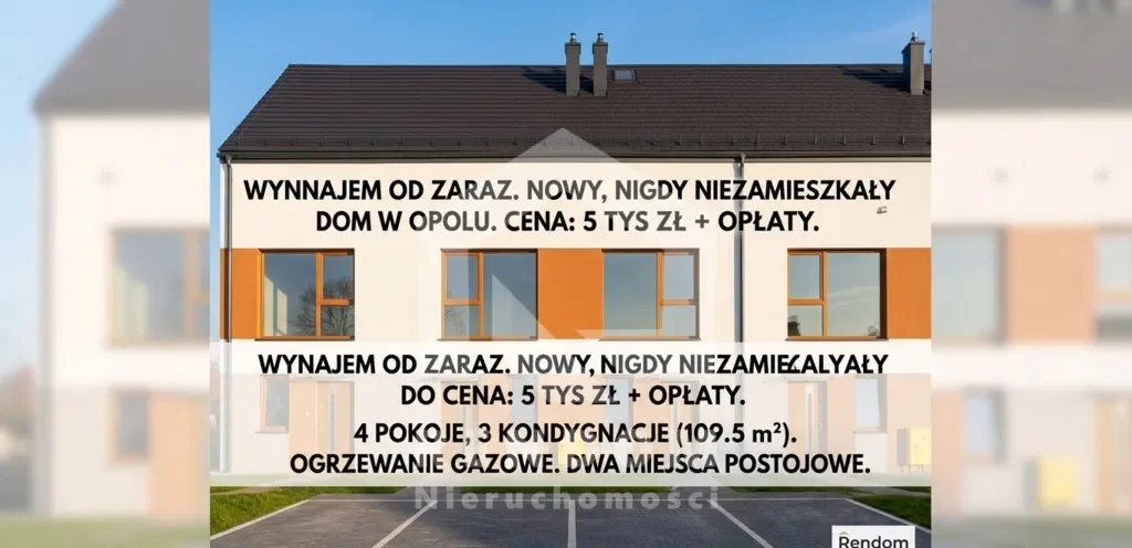 Dom, 110 m², Opole