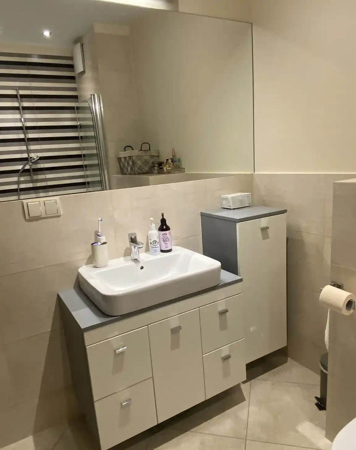 Wola, nowoczesne 3-pokojowe mieszkanie (65 m²) z balkonem i garażem. - zdjęcie 10