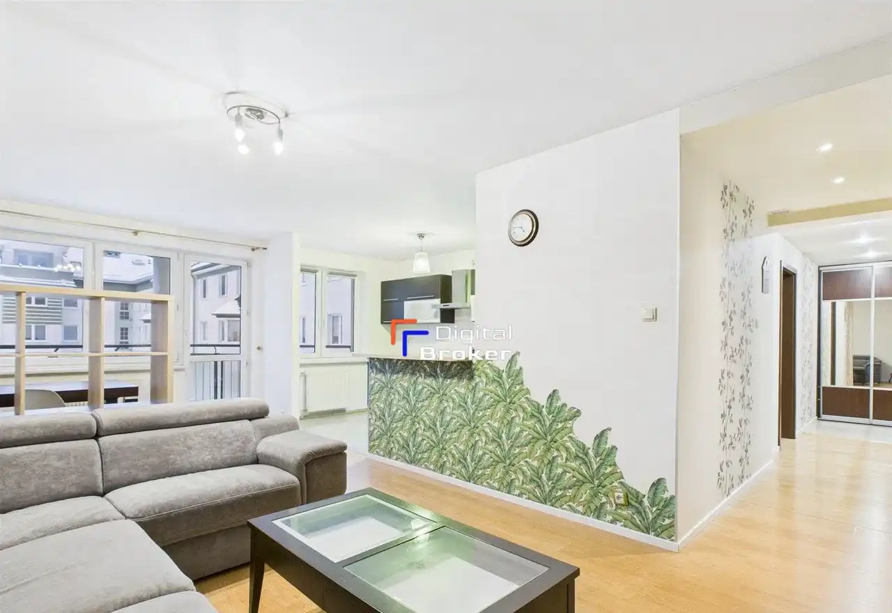 Mieszkanie 61,7 m² | 2. piętro, parking i balkon - zdjęcie 2