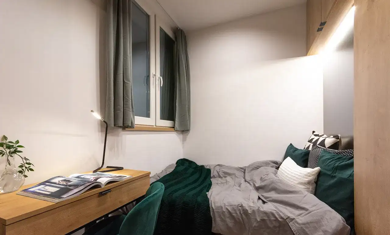 mieszkanie łódź dąbrowa 2 dwa pokoje, kawalerka z osobną sypialnią. - zdjęcie 6