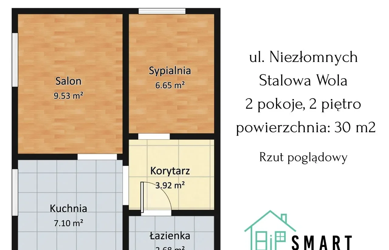 2 pokoje | 30 m² | II piętro | dostępne od zaraz - zdjęcie 8