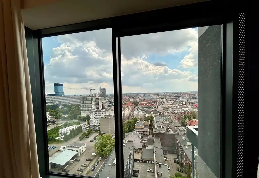 Wyjątkowe 2 pokoje z PANORAMĄ MIASTA!! 18 piętro - zdjęcie 6